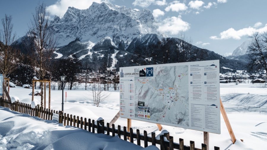 Langlaufen in de Zugspitz Arena